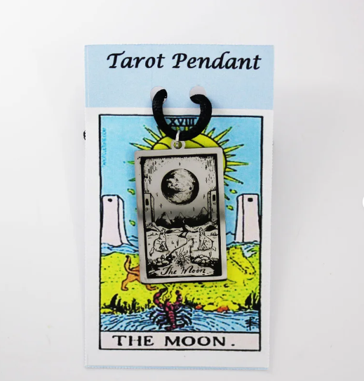 The Moon Tarot Pendant - Click Image to Close